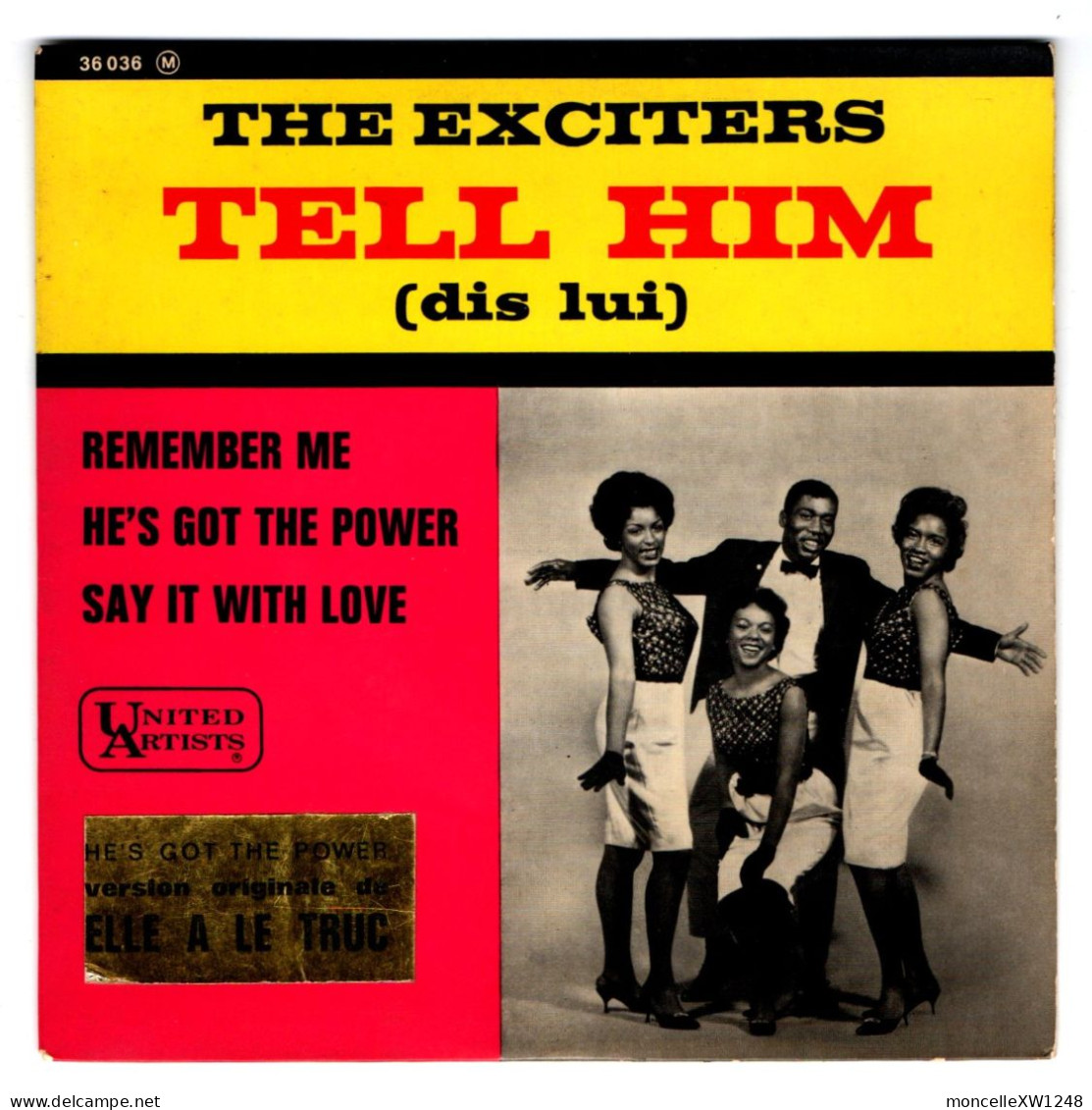 The Exciters - 45 T EP Tell Him (1963) - 45 G - Maxi-Single