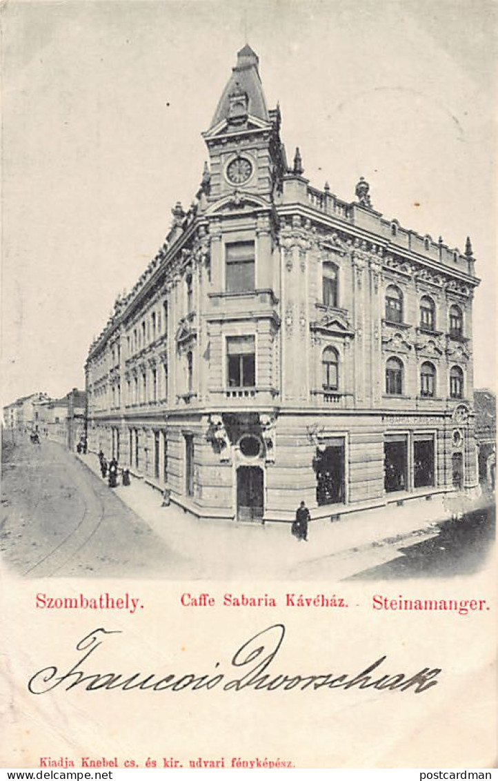 Hungary - SZOMBATHELY - Caffe Sabaria Kávéház - Ungarn