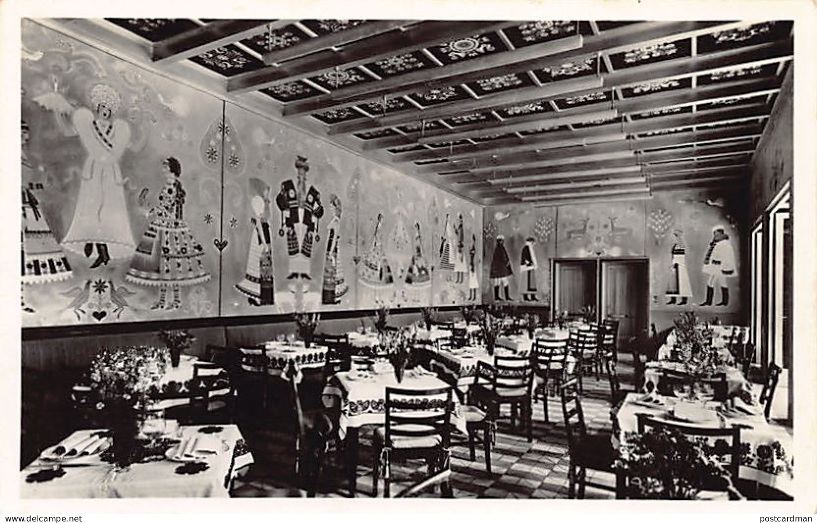 Hungary - Magyar Pavilon A Párizsi Nemzetközi Kiállításon 1937-ben (Franciaország) - Az étterem - Hungary