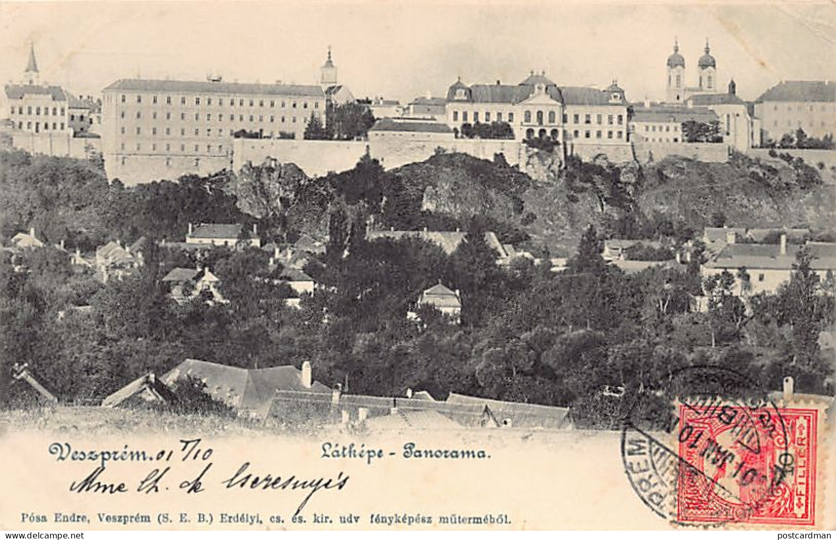 Hungary - VESZPRÉM - Látképe - Panorama - Ungheria