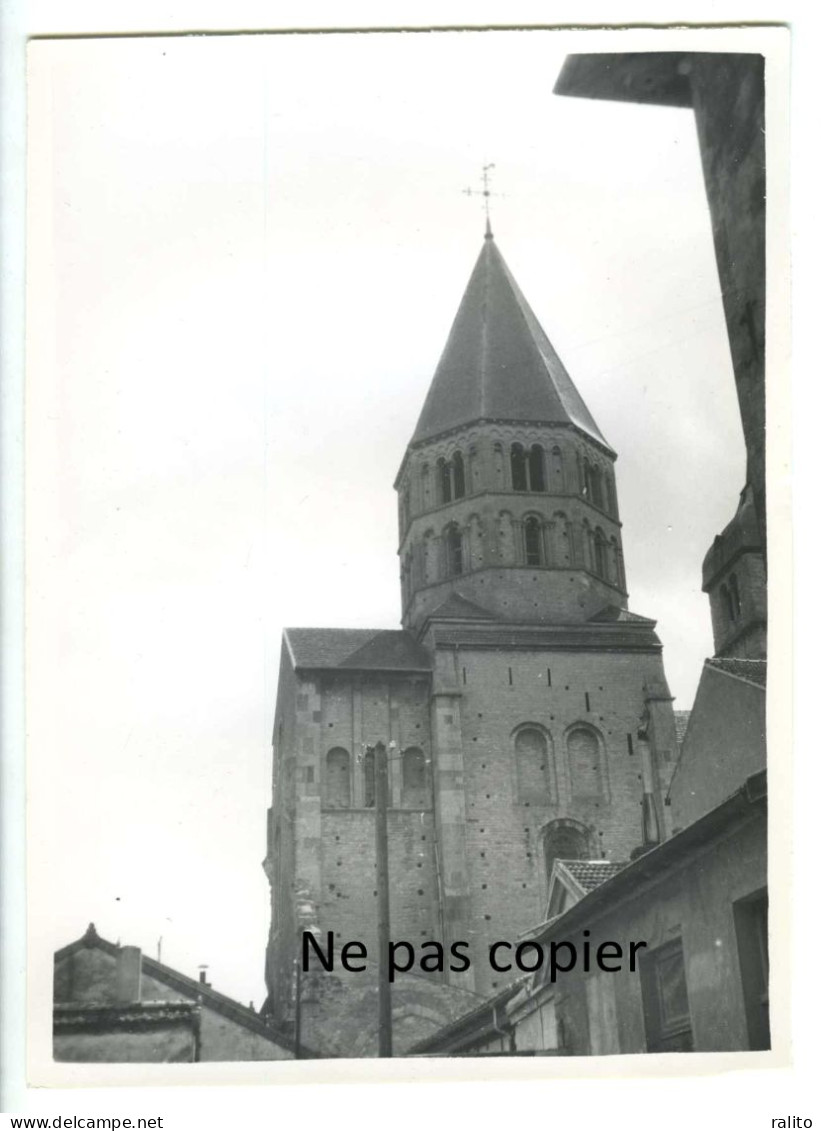 CLUNY ABBAYE Vers 1960 Photo 20 X 14 Cm SAÔNE-ET-LOIRE - Lieux