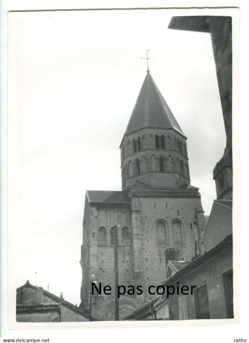 CLUNY ABBAYE Vers 1960 Photo 20 X 14 Cm SAÔNE-ET-LOIRE - Orte