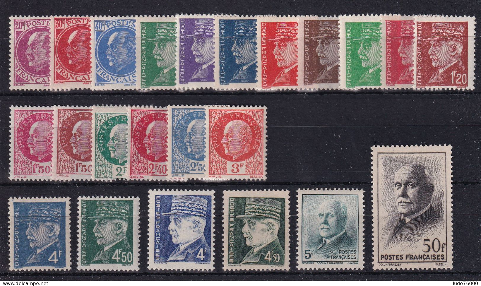 D 810 / LOT N° 505/525 NEUF** COTE 12€ - Collections