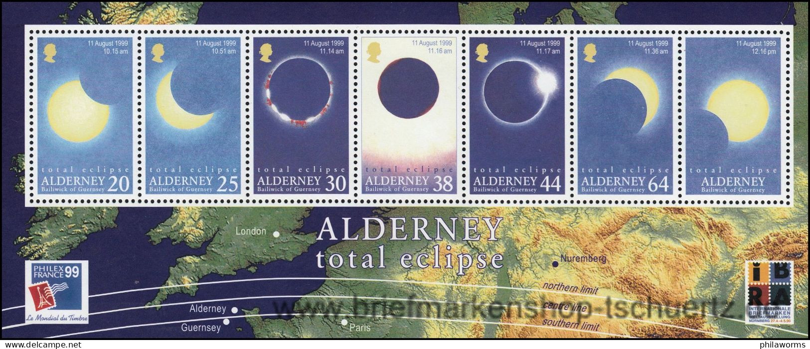 Alderney 1999, Mi. Bl. 6 ** - Alderney