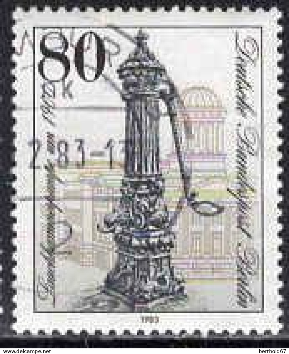 Berlin Poste Obl Yv:650/653 Pompes à Eau Berlin (Beau Cachet Rond) - Usados