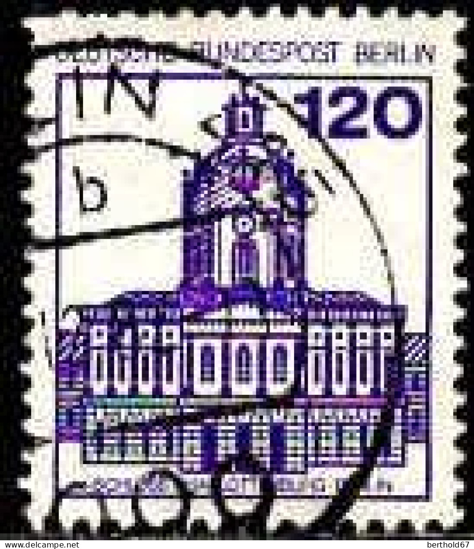 Berlin Poste Obl Yv:637/638 Châteaux De Charlottenburger & Ahrensburg (TB Cachet Rond) - Gebruikt