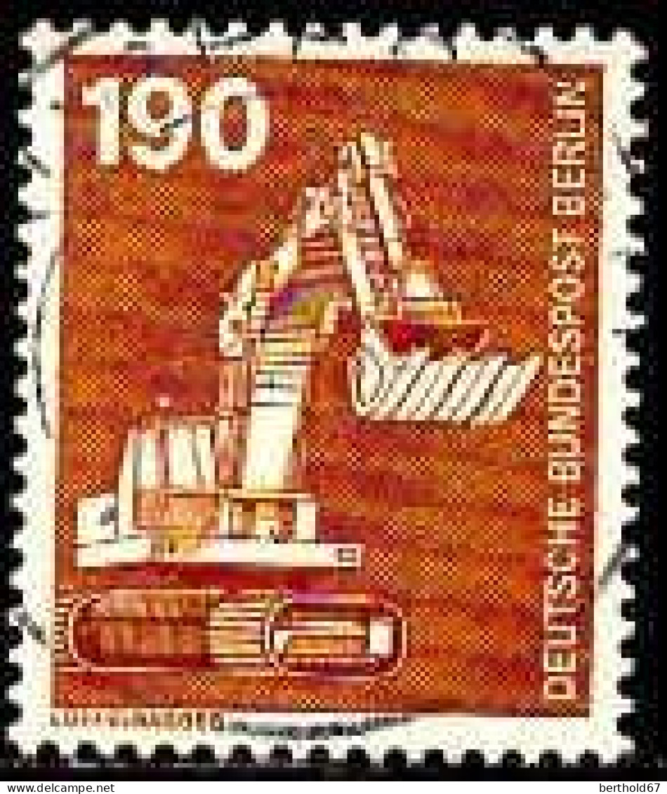 Berlin Poste Obl Yv:635/636 Sciences & Techniques (Beau Cachet Rond) - Used Stamps