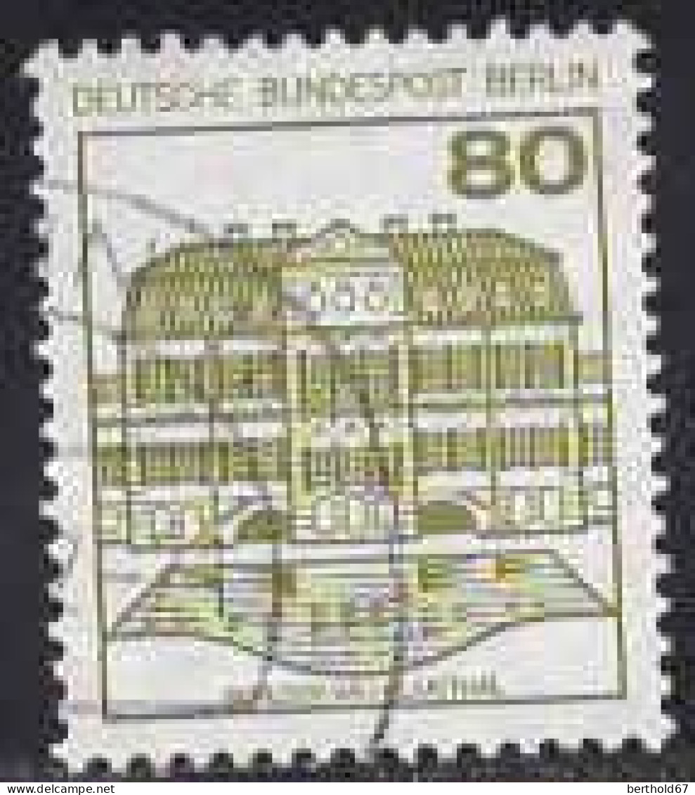 Berlin Poste Obl Yv:632/634 Châteaux De Lichtenstein Wilhelmsthal & Herrenhausen (Beau Cachet Rond) - Oblitérés