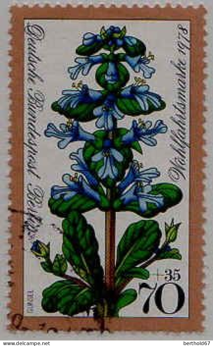 Berlin Poste Obl Yv:535/538 Bienfaisance Fleurs Des Forêts (cachet Rond) - Used Stamps