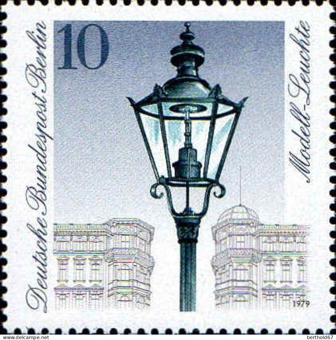 Berlin Poste N** Yv:563/566 Tricentenaire Eclairage Public à Berlin - Unused Stamps