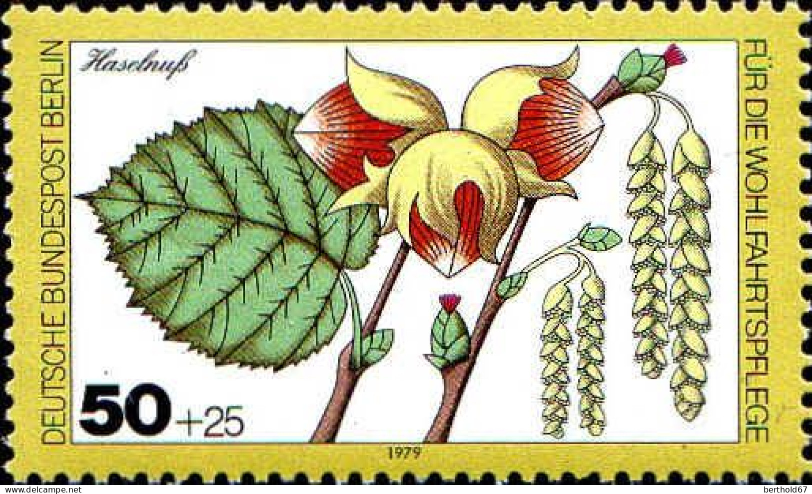 Berlin Poste N** Yv:568/571 Bienfaisance Feuilles Fleurs Fruits Des Bois - Unused Stamps