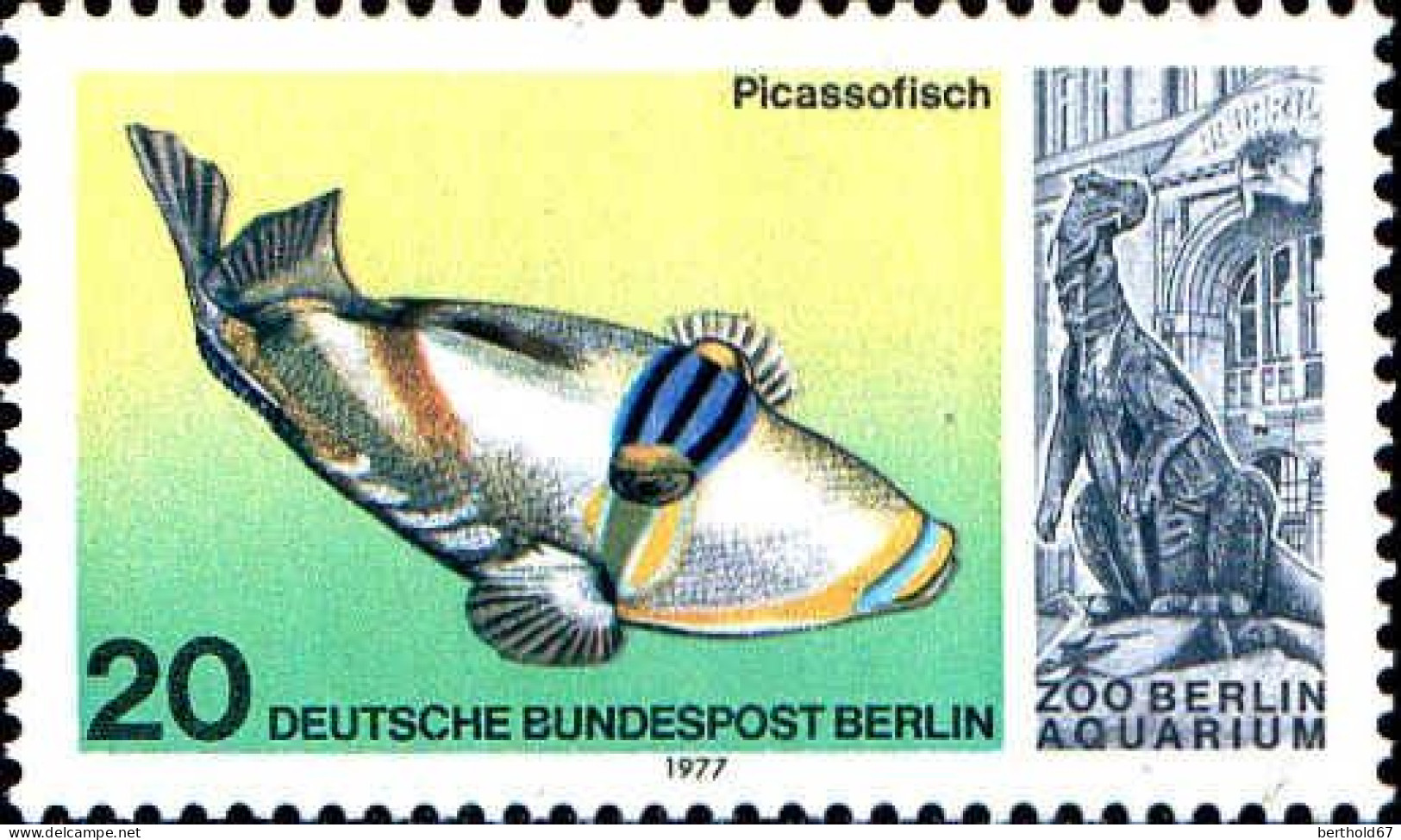 Berlin Poste N** Yv:514/517 25.Anniversaire De L'Aquarium De Berlin - Ongebruikt