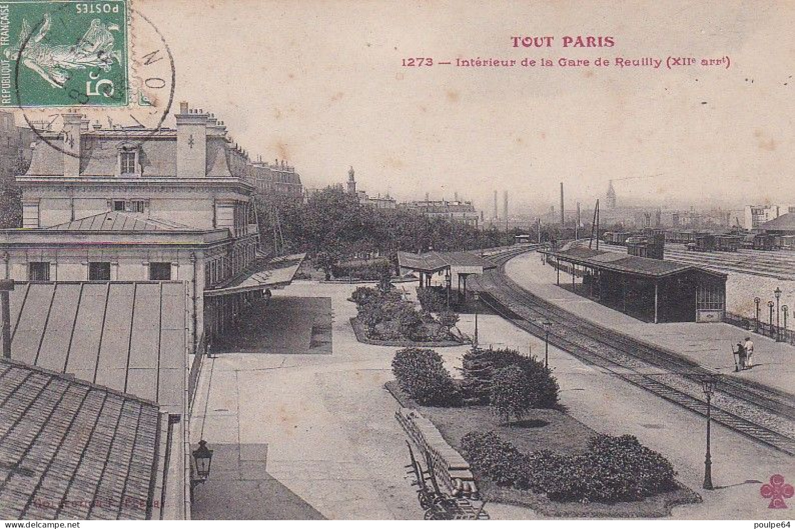 La Gare De Reuilly : Vue Intérieure - (12-ème Arrondissement) - Stations, Underground