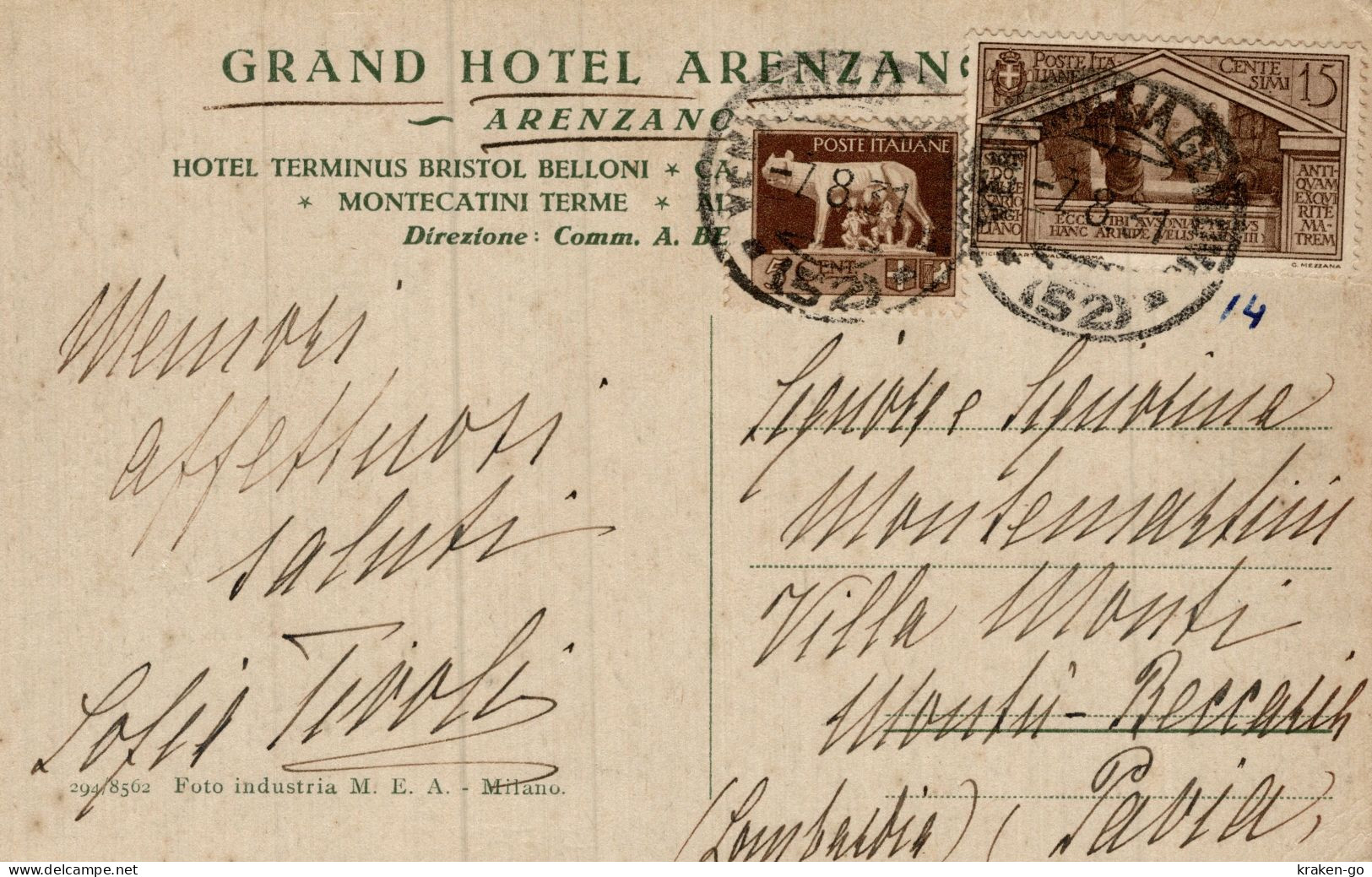 ARENZANO, Genova - Grand Hotel - VG - #023 - Otros & Sin Clasificación