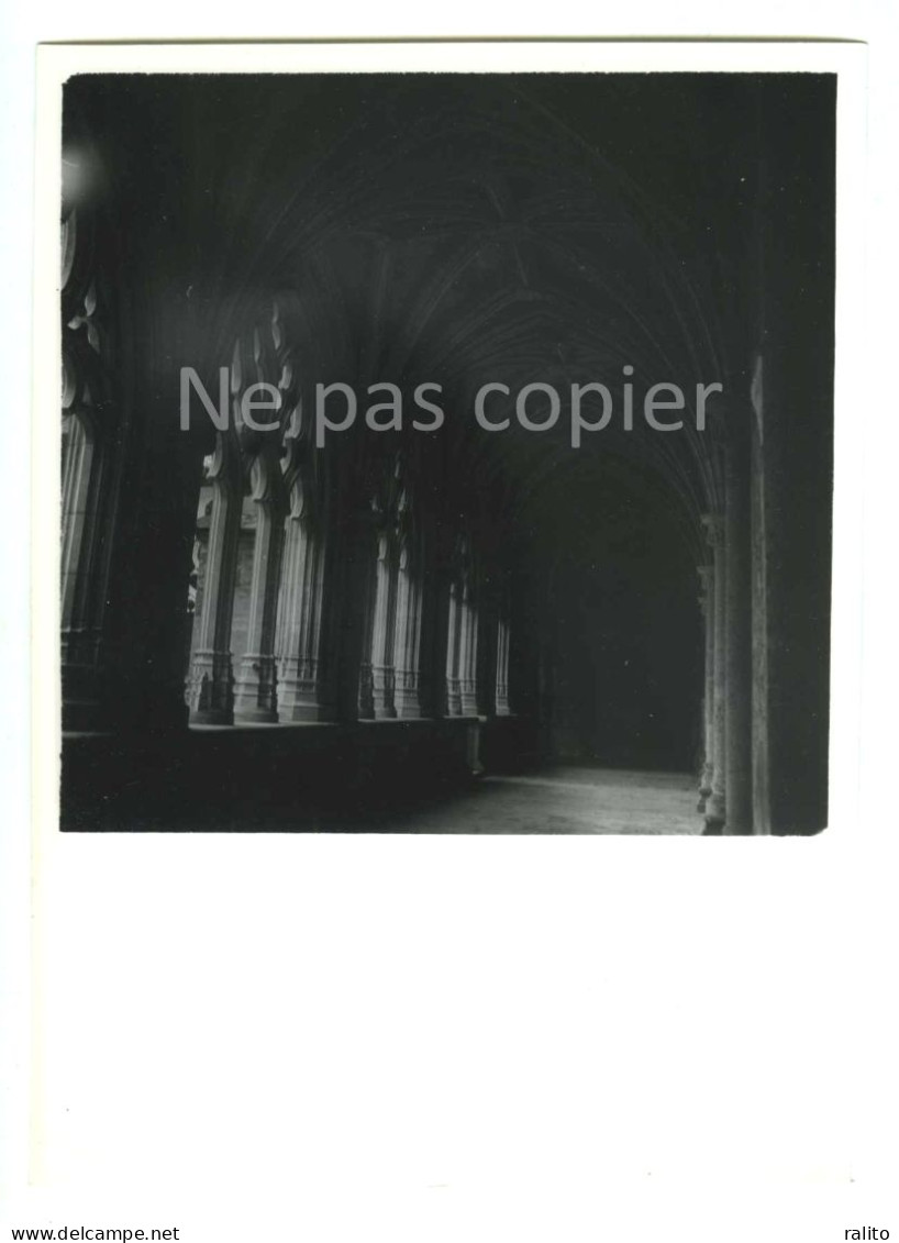 CADOUIN Vers 1960 Cloitre Photo 14 X 14 Cm DORDOGNE - Places