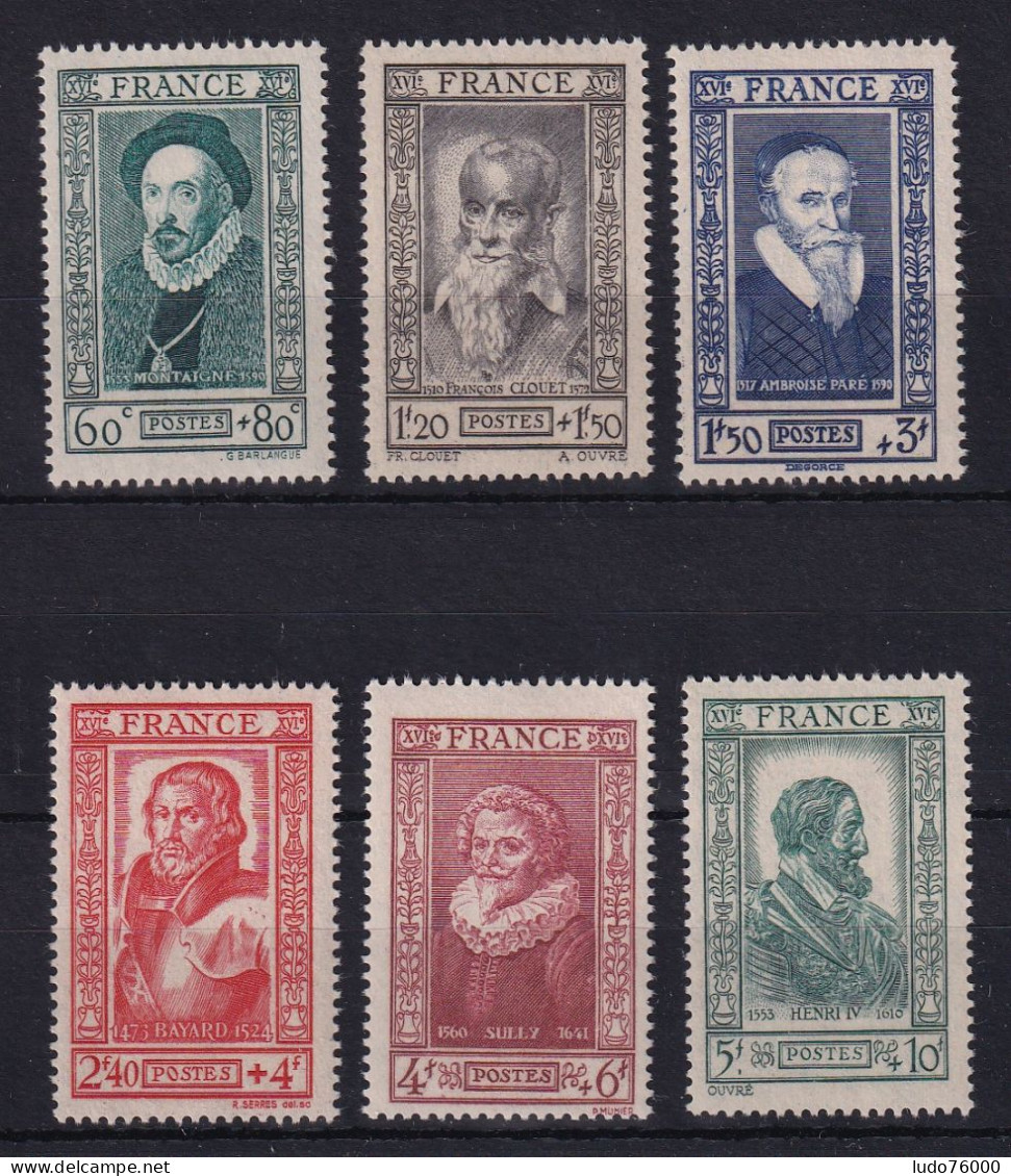 D 810 / LOT N° 587/592 NEUF** COTE 14€ - Collections
