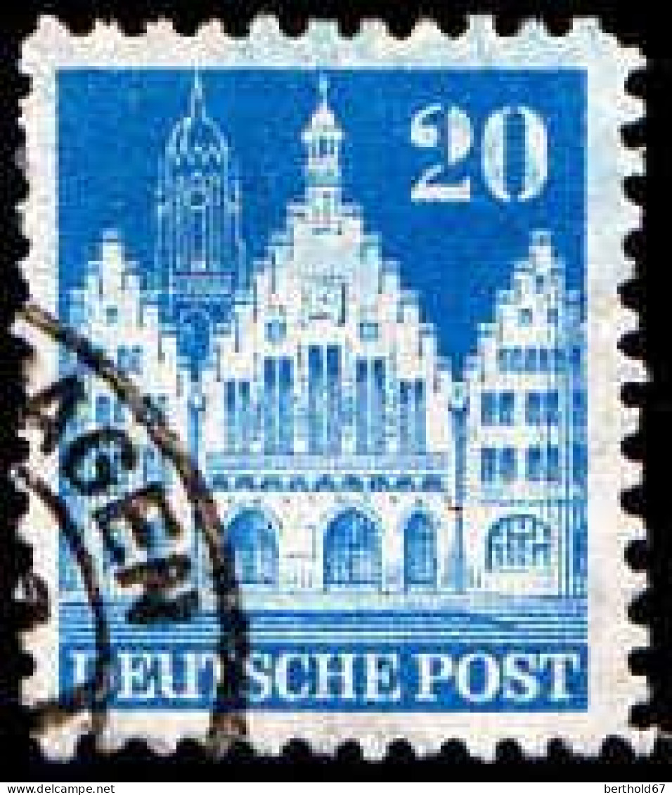 Allemagne Zone Anglo-Américaine Poste Obl Yv:41/64 Sites & monuments Dentelé 11 (Beau cachet rond)