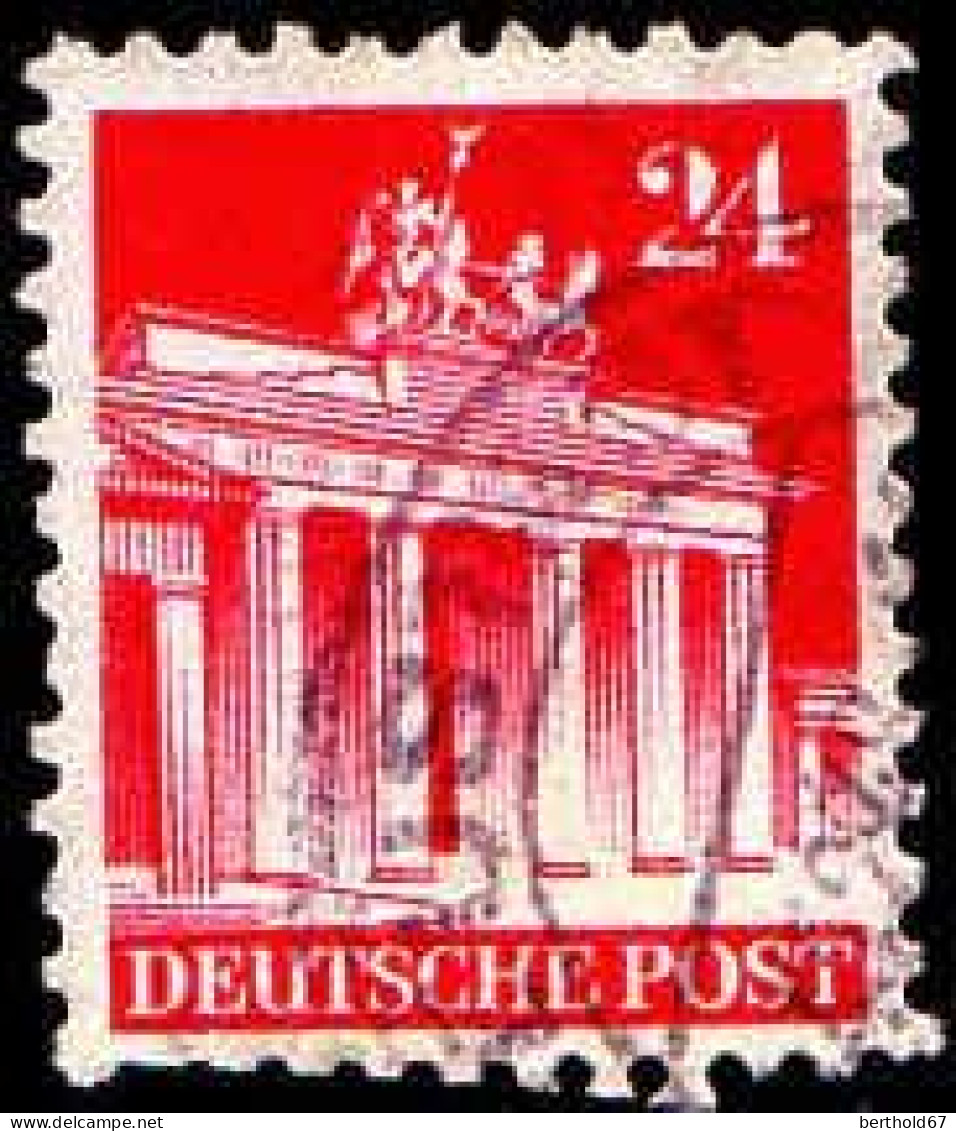 Allemagne Zone Anglo-Américaine Poste Obl Yv:41/64 Sites & monuments Dentelé 11 (Beau cachet rond)