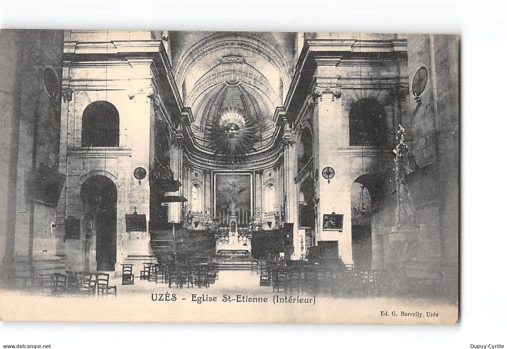 UZES - Eglise Saint Etienne - Très Bon état - Uzès