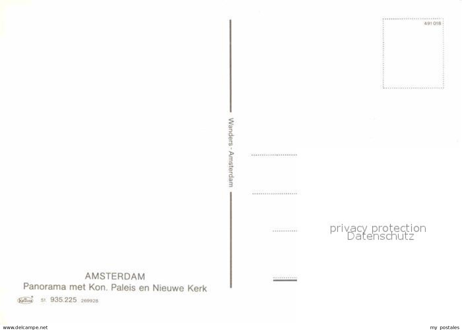 72849082 Amsterdam Niederlande Fliegeraufnahme Amsterdam - Altri & Non Classificati