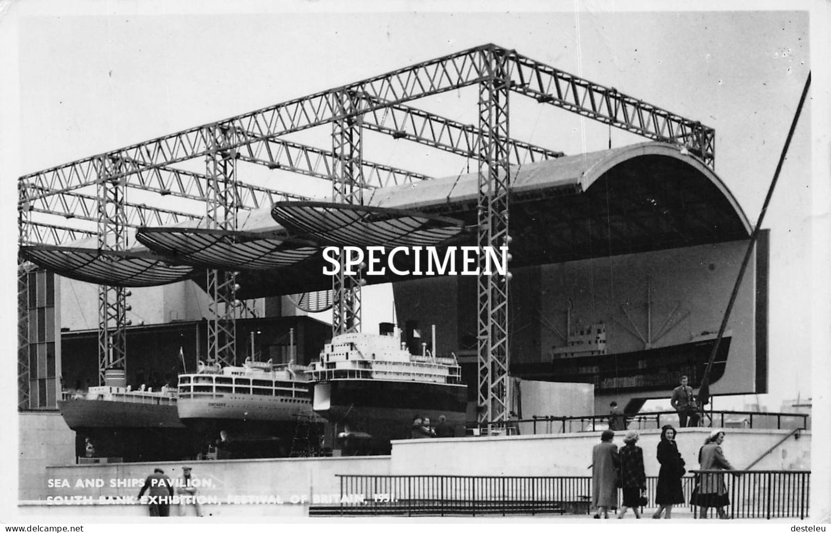 Sea And Ships Pavillon - South Bank Exhibition - Festival Of Britain 1951 - Londen - Buitenwijken