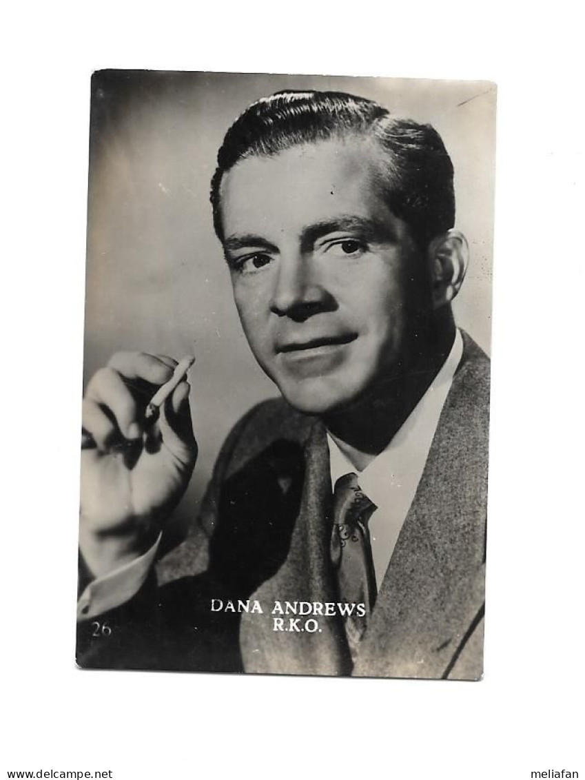 AL87 - PHOTO RKO DANA ANDREWS - FORMAT 5.5 X 8 CM - Fotos