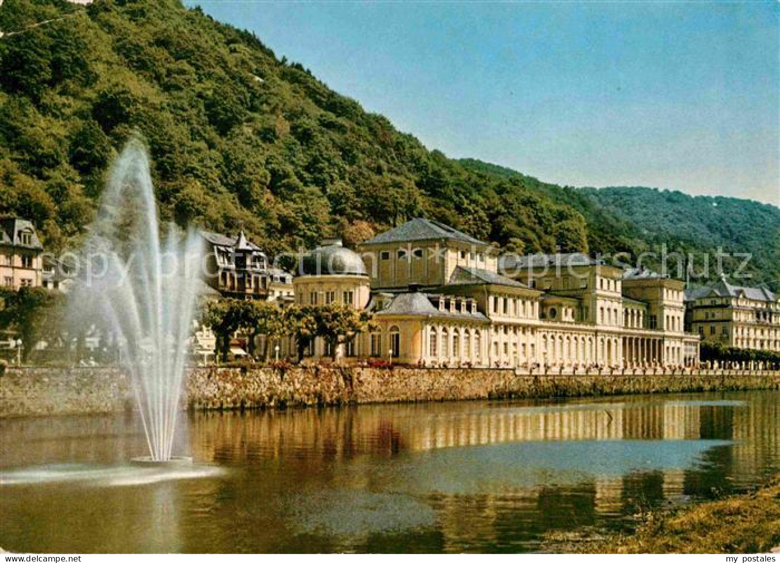 72848997 Bad Ems Kursaal Mit Kurhaus Fontaene Bad Ems - Bad Ems