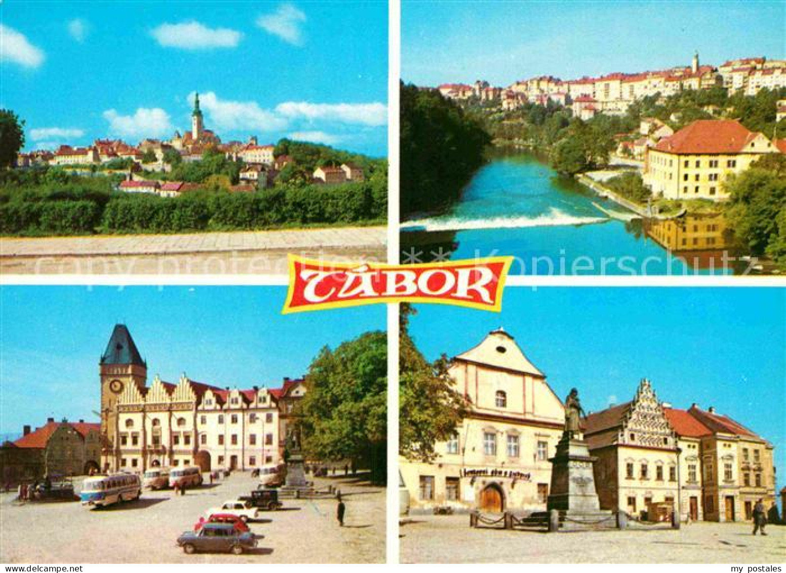 72848985 Tabor Czechia Celkove Pohledy Zizkovo Namesti Pomnik Jana Zizky Z Trocn - Tchéquie