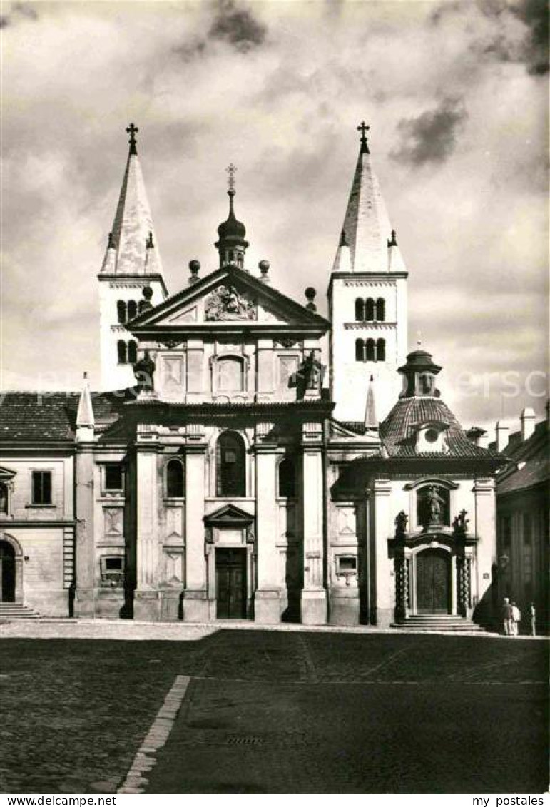 72848982 Praha Prahy Prague Prazsky Hrad Kostel Prager Burg St Georgskirche Prah - Tchéquie