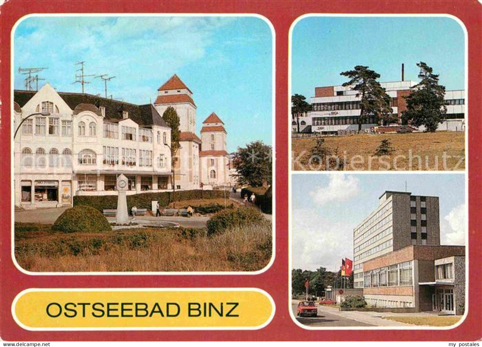 72848975 Binz Ruegen Strandpromenade Urlauberrestaurant FDGB Erholungsheim Arkon - Otros & Sin Clasificación