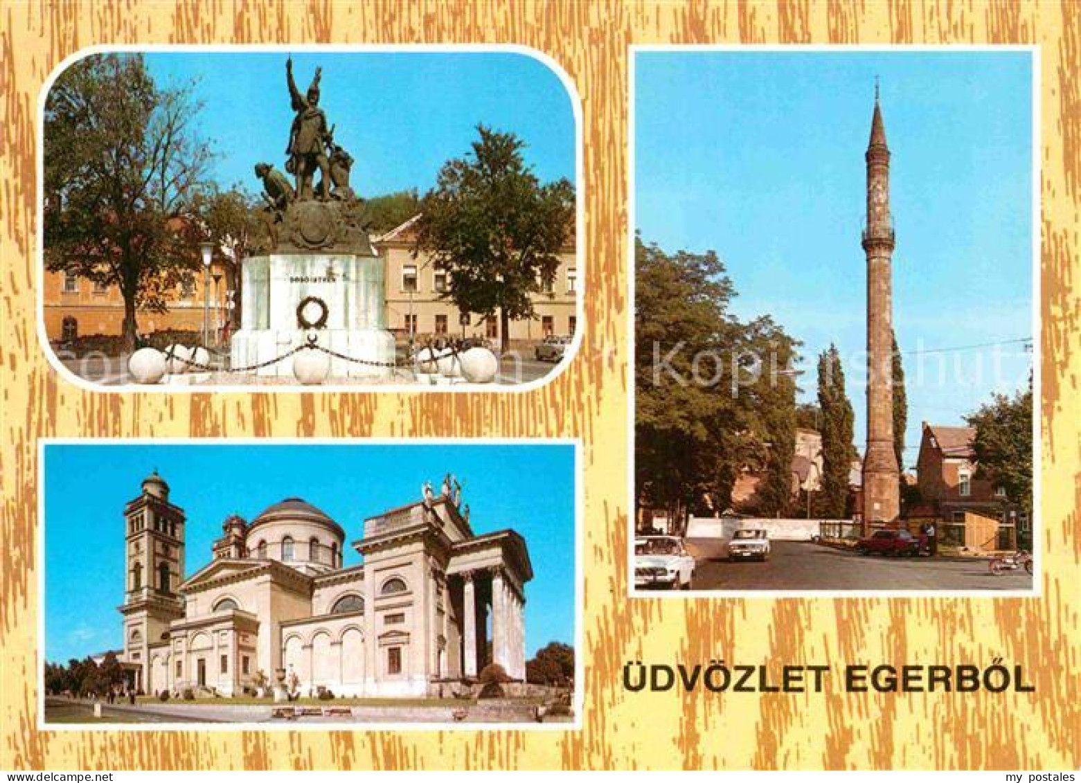 72848956 Eger Erlau Denkmal Minarett Kathedrale Eger Erlau - Hungary