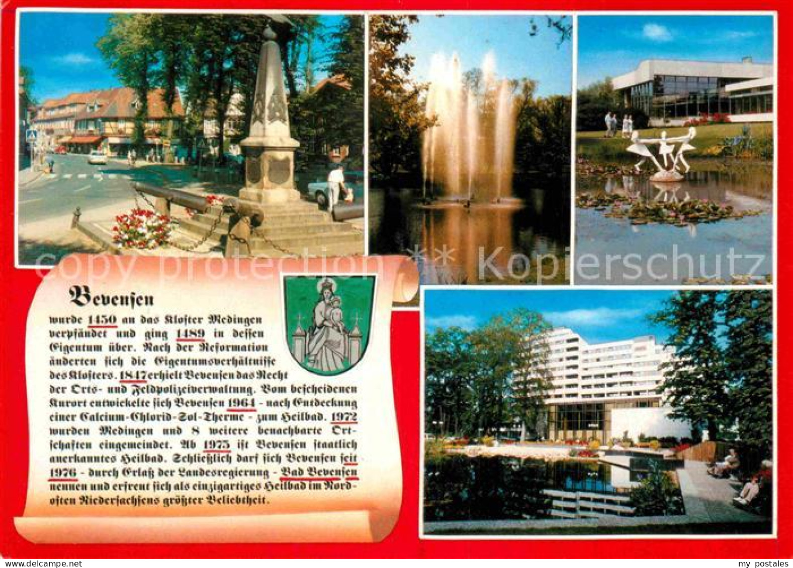 72848932 Bevensen Bad Denkmal Fontaene Kurhaus Park Geschichte Bad Bevensen - Bad Bevensen