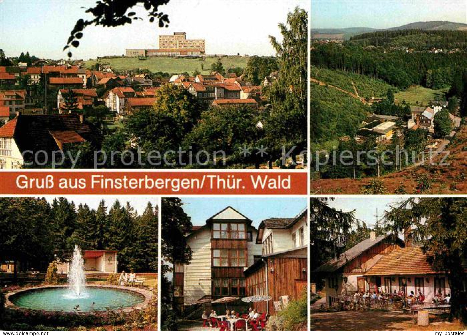 72848892 Finsterbergen FDGB Erholungsheim Wilhelm Pieck Leinagrund Naturpark Hue - Other & Unclassified