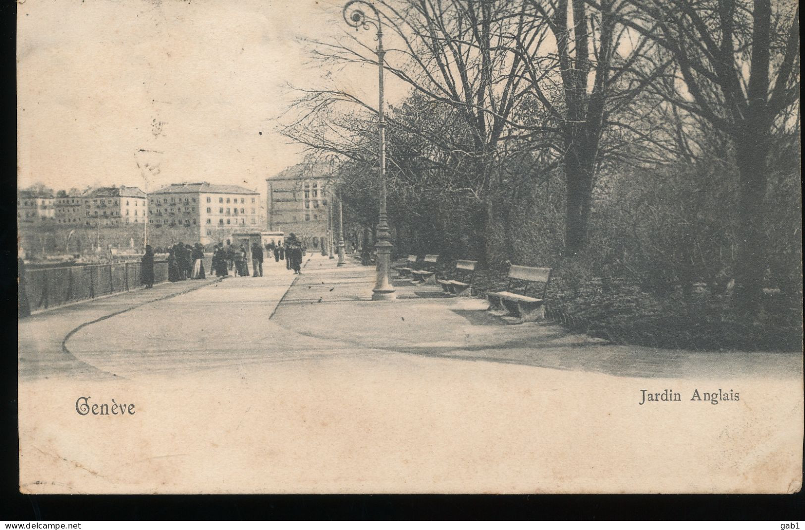 Geneve --- Jardin Anglais - Sonstige & Ohne Zuordnung