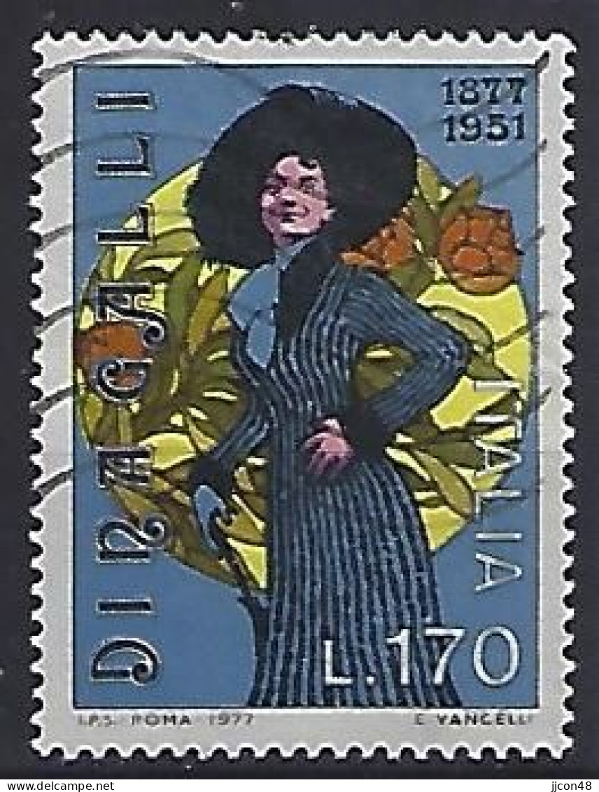 Italy 1977  Dina Galli  (o) Mi.1592-1594 - 1971-80: Used