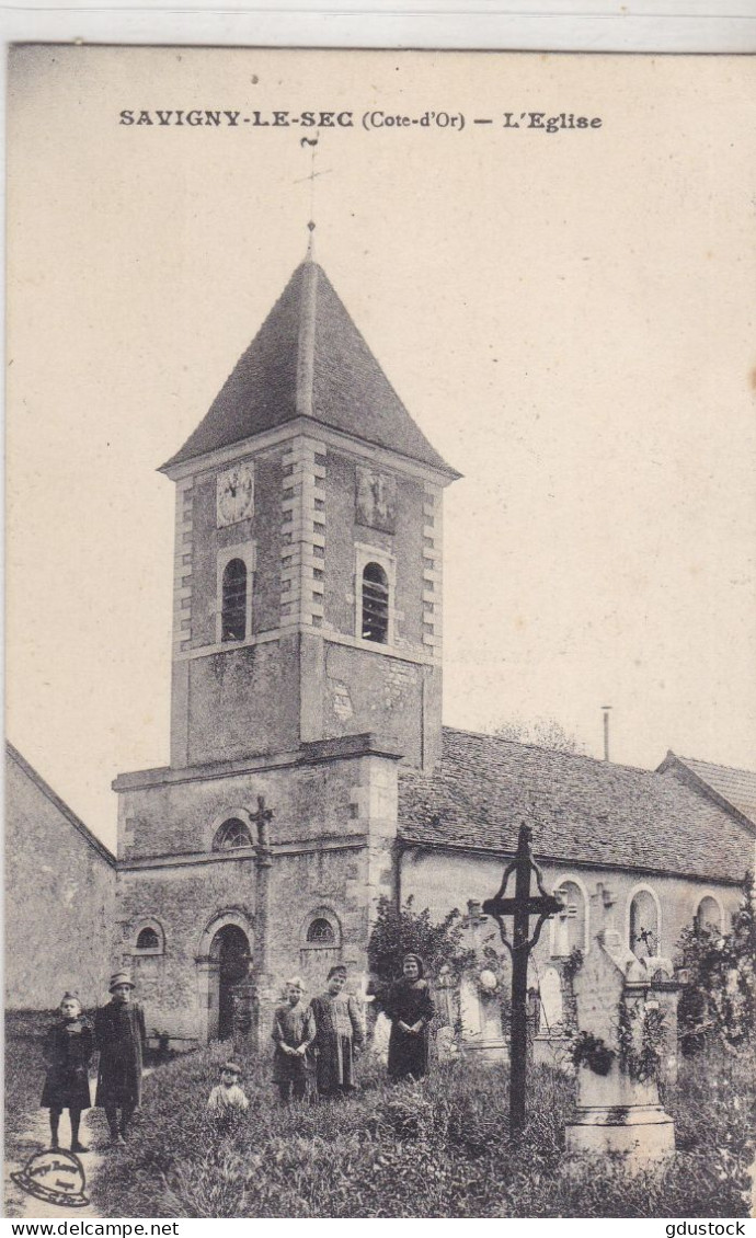 Côte-d'Or - Curtil-Saint-Seine - L'Eglise Et La Mairie - Other & Unclassified