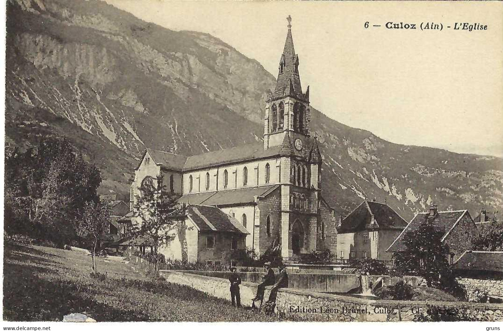 Culoz L'église, Rare Sur Cette Vue - Unclassified