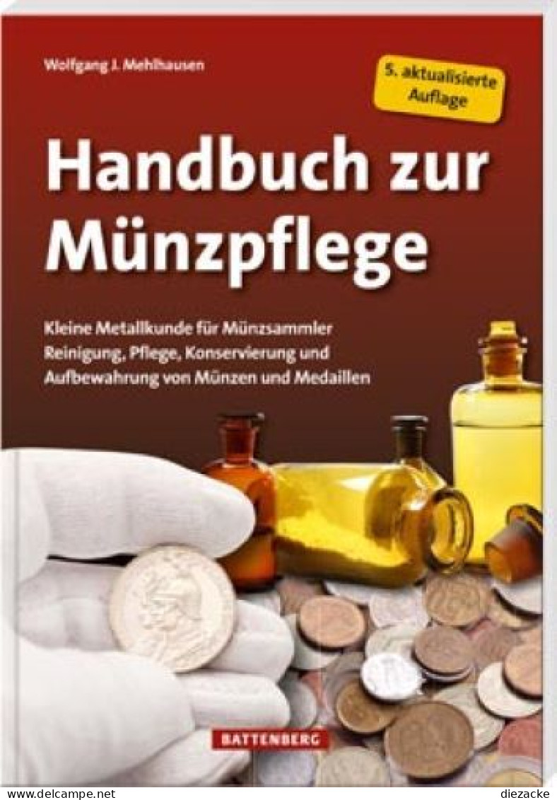Handbuch Zur Münzpflege-Gietl Verlag 5. Auflage 2019 Neu - Libros & Software