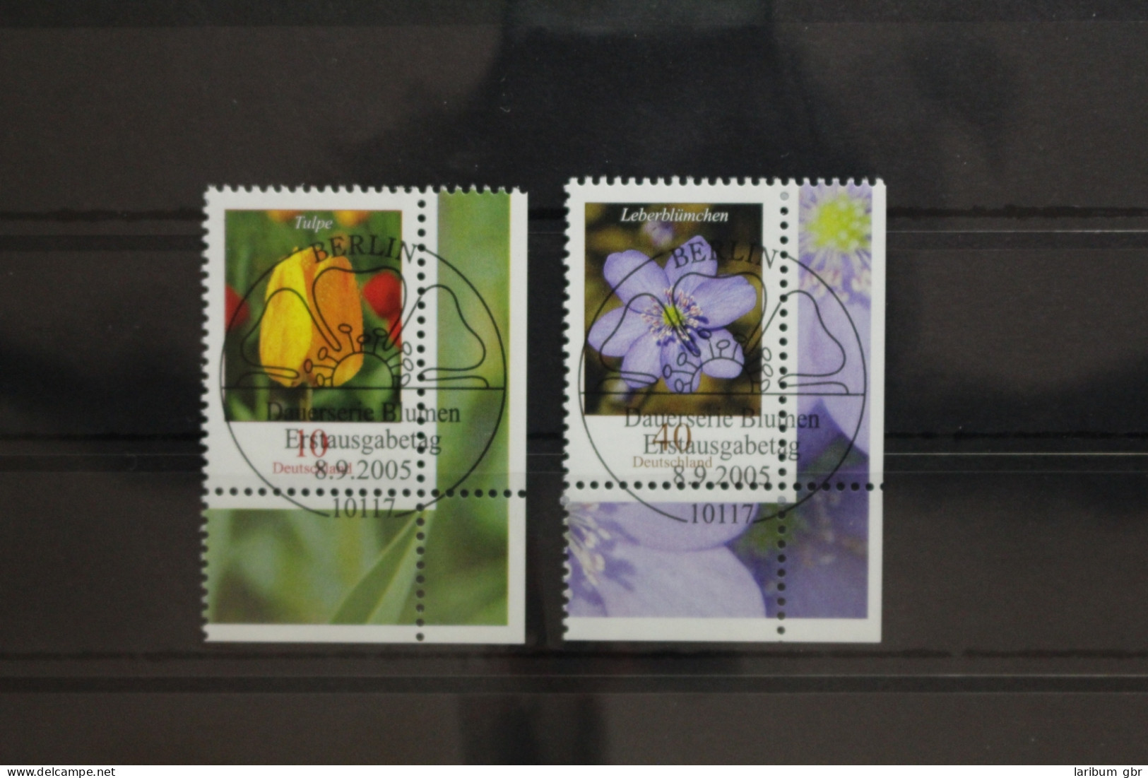 BRD 2484-2485 Gestempelt Als Eckrand "Vollstempel" #TA863 - Andere & Zonder Classificatie