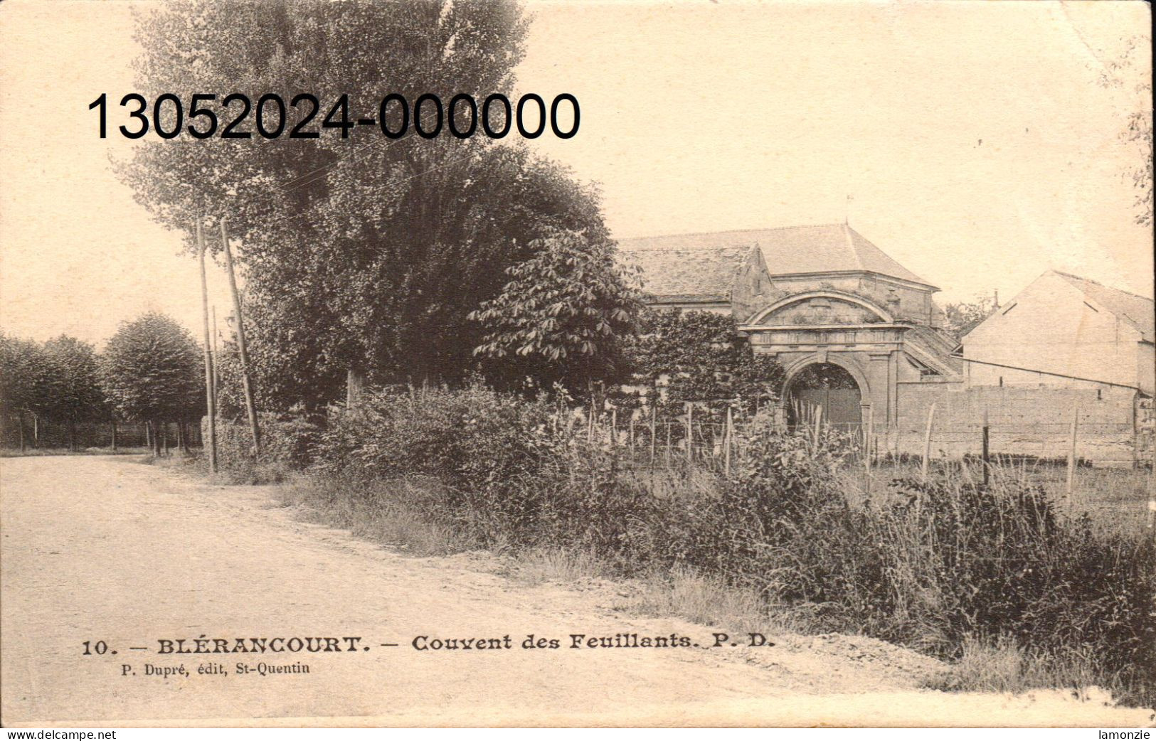 BLÉRANCOURT . Cpa.   - Couvent Des Feuillants. Scans Recto-verso - Andere & Zonder Classificatie