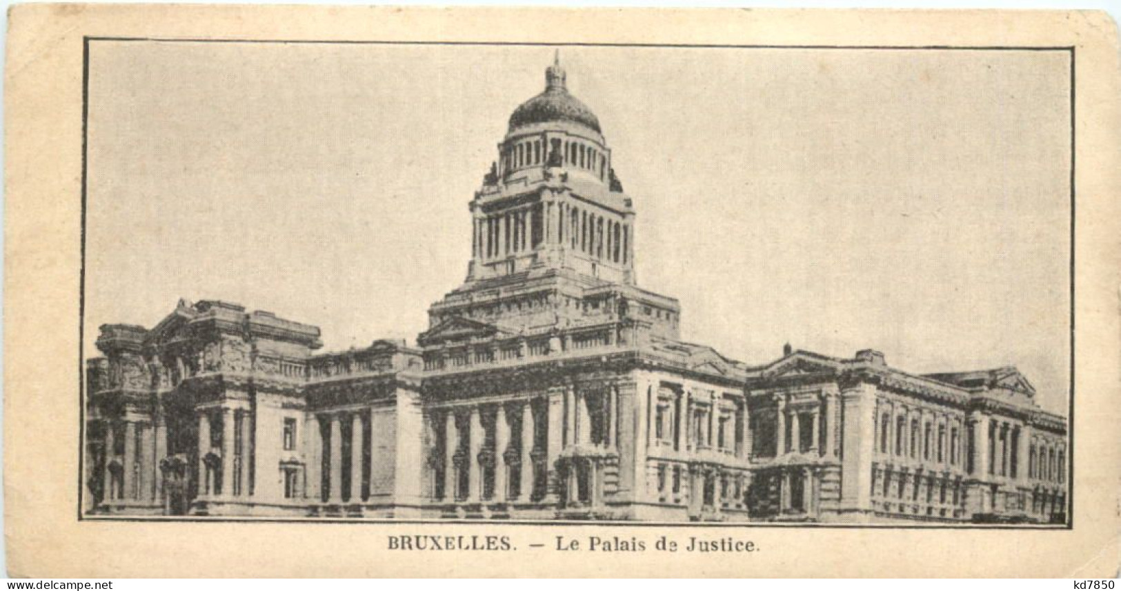 Bruxelles - Mini Postcard - Other & Unclassified