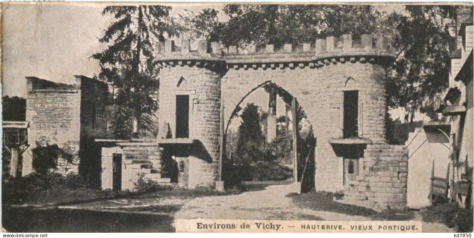 Vichy Hauterive - Mini Postcard - Vichy