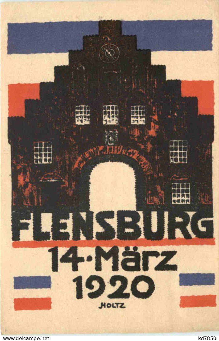 Flensburg - Abstimmung Am 14. März 1920 - Denmark