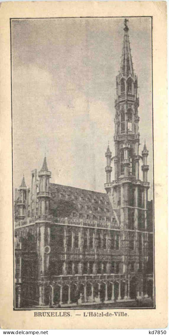 Bruxelles - Mini Postcard - Andere & Zonder Classificatie