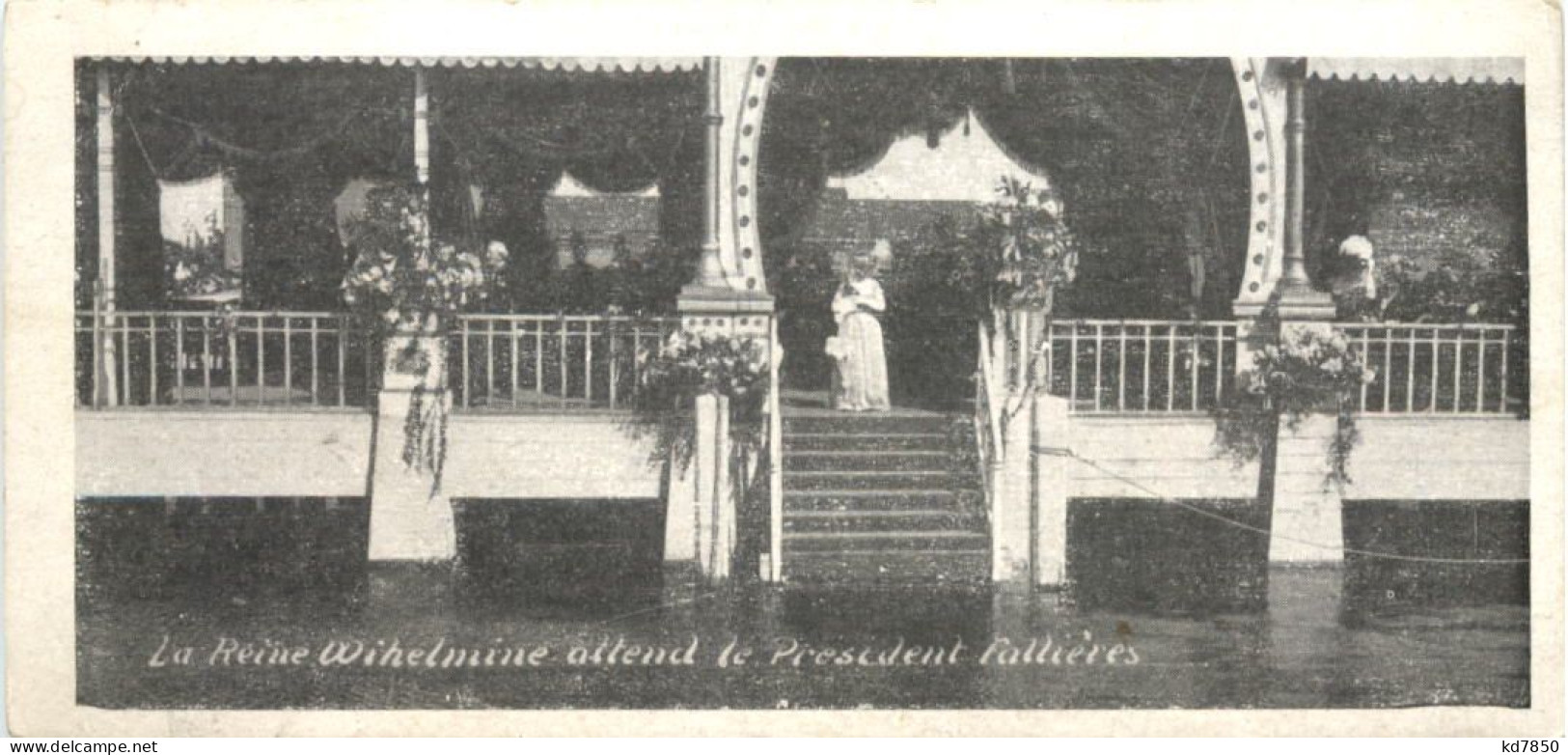 Le Reine Wilhlemine - Mini Postcard - Königshäuser