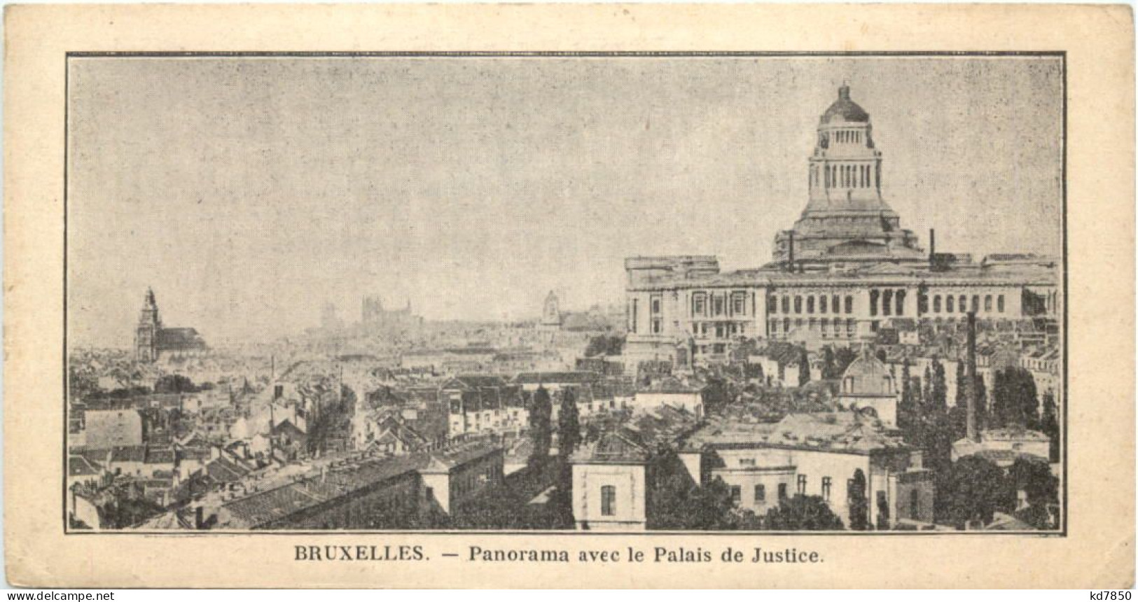 Bruxelles - Mini Postcard - Other & Unclassified