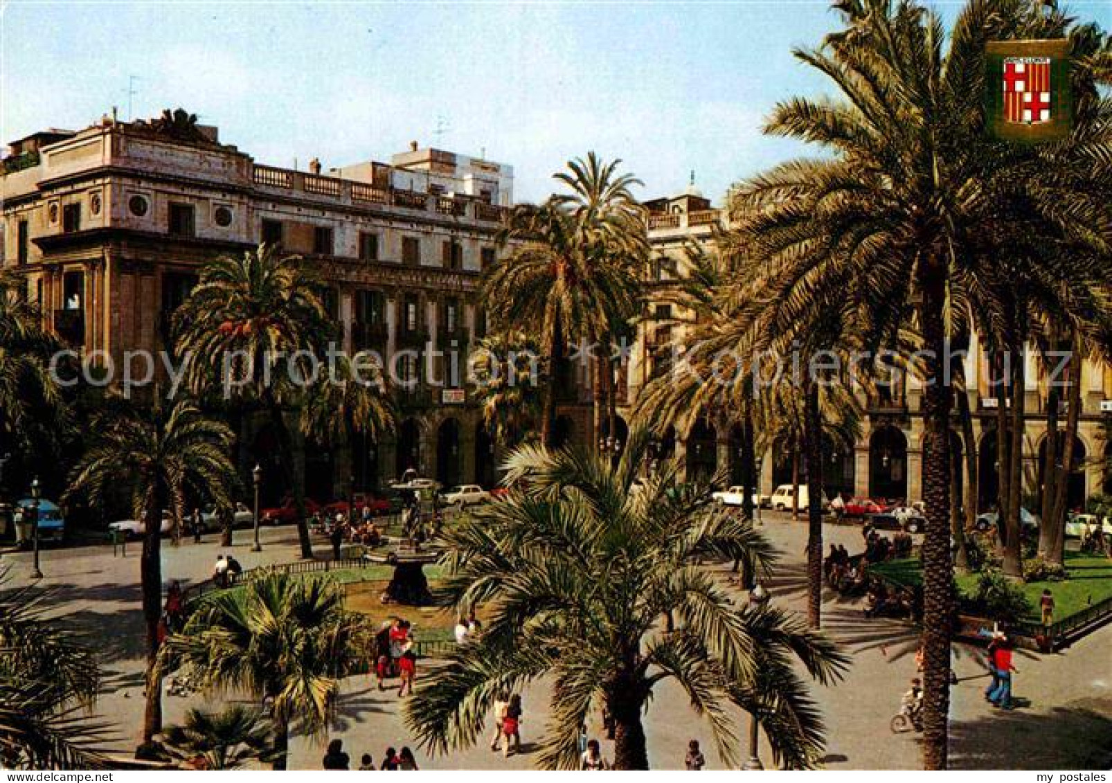 72848345 Barcelona Cataluna Plaza Real Barcelona - Sonstige & Ohne Zuordnung