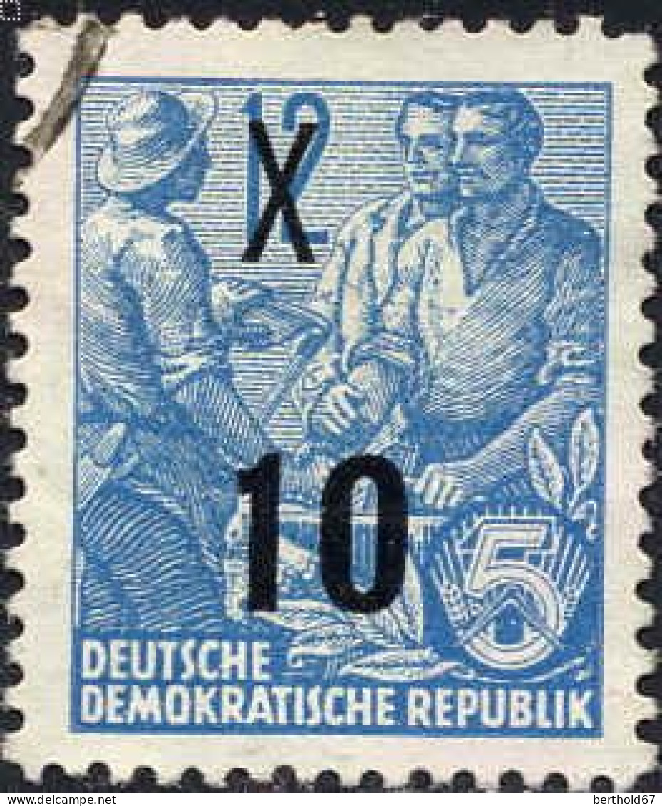 Rda Poste Obl Yv: 178 Mi: Plan Quinquenal Agriculture (cachet Rond) - Used Stamps