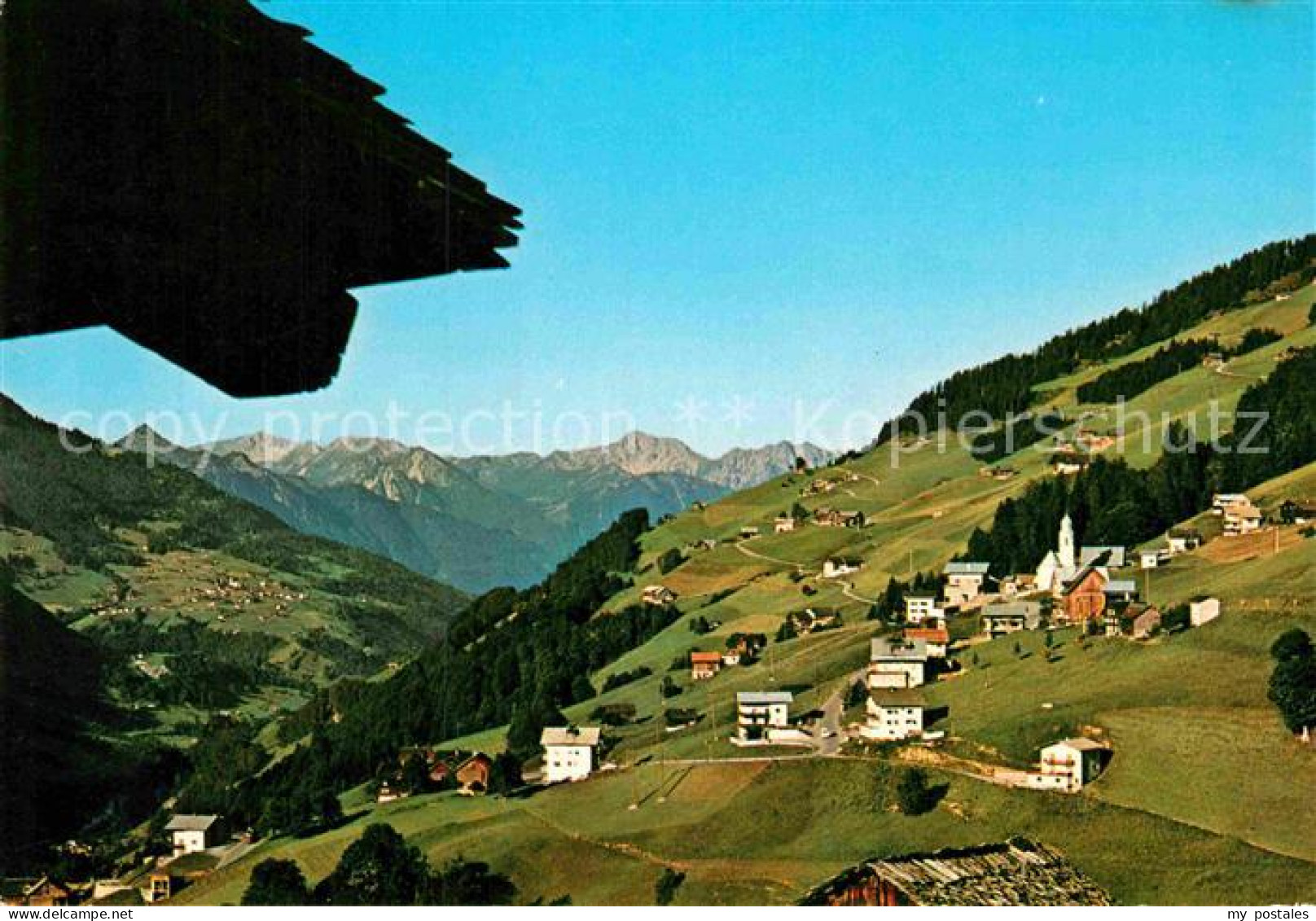72848293 Fontanella Schweizer Berge Grosses Walsertal Vorarlberg Fontanella - Sonstige & Ohne Zuordnung