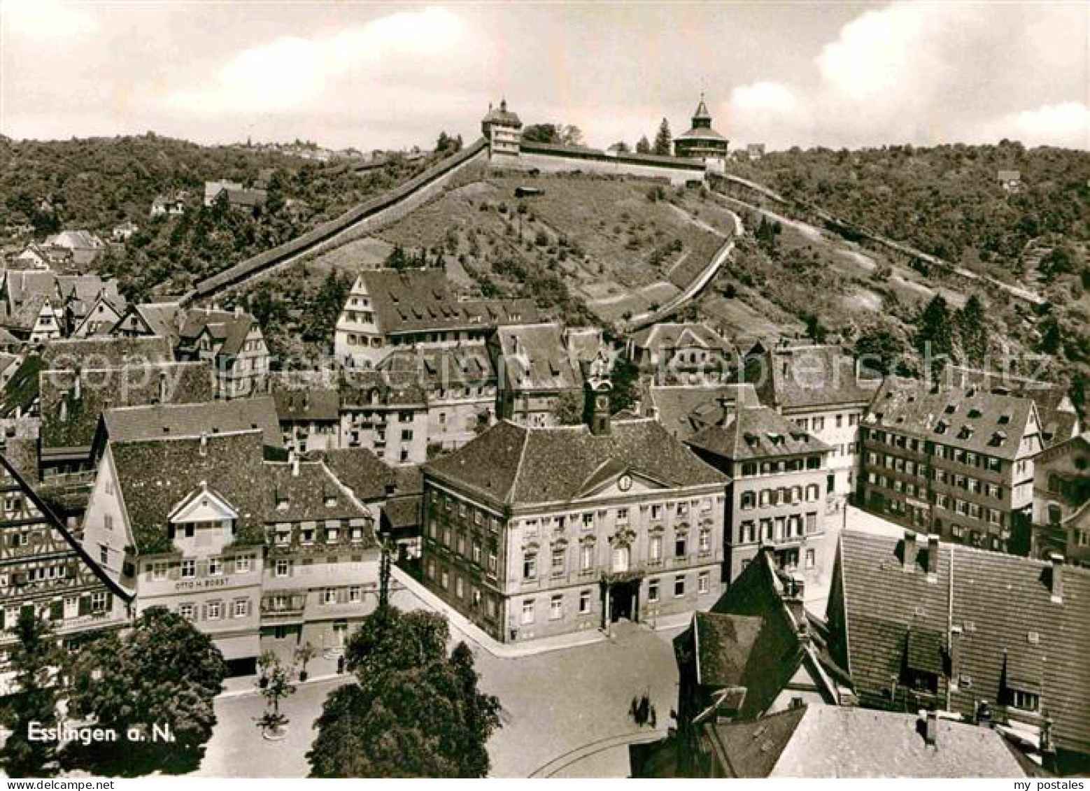 72848278 Esslingen Neckar Fliegeraufnahme Berkheim - Esslingen